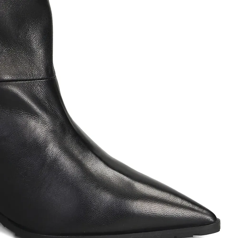 Ботфорты с драпировкой