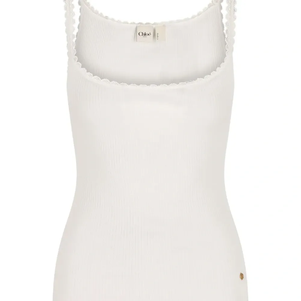 Майка с фигурной каймой