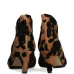 Ботильоны L'Arianna с каблуком 70 мм и анималистичным принтом