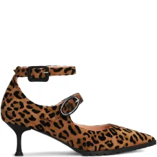 Туфли-лодочки на каблуке с ремешком на щиколотке