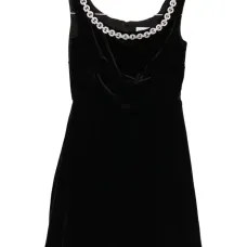 Платье с цепочным декором