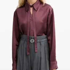 Рубашка с завязками