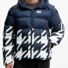 Пуховик Oslo с графичным принтом