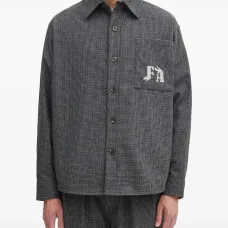 Рубашка на пуговицах с карманом