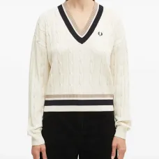 Свитер с V-образным вырезом
