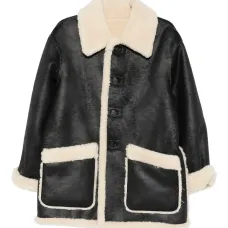 Куртка из искусственной кожи