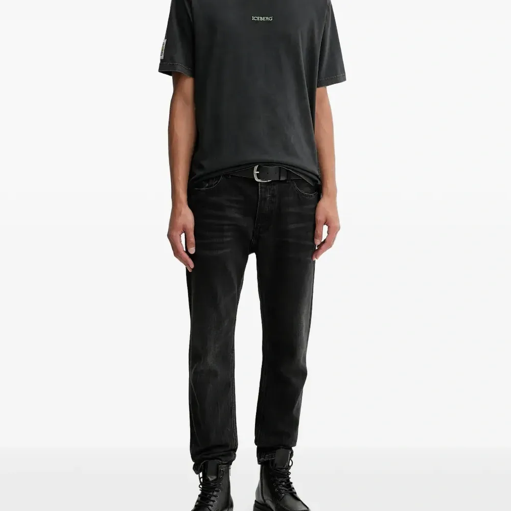 Футболка с короткими рукавами и принтом