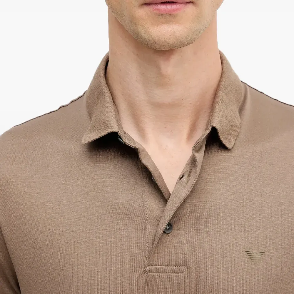 Поло с длинными рукавами