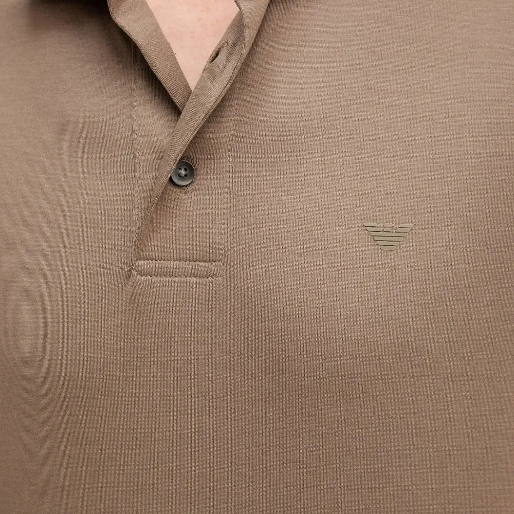 Поло с длинными рукавами