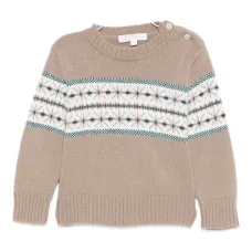 Свитер с интарсией