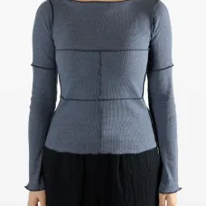 Топ с вырезом лодочкой Топ с вырезом лодочкой