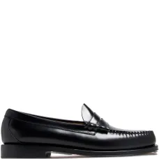 Кожаные лоферы пенни