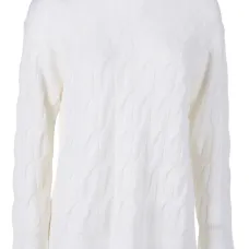 Свитер фактурной вязки