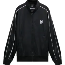 Полосатая куртка на молнии