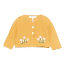 Кардиган с цветочной вышивкой Кардиган с цветочной вышивкой