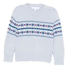 Свитер с интарсией