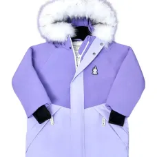 Куртка с капюшоном и искусственным мехом
