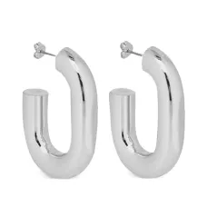 Полукруглые серьги