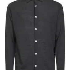 Рубашка из шерсти мериноса с длинными рукавами