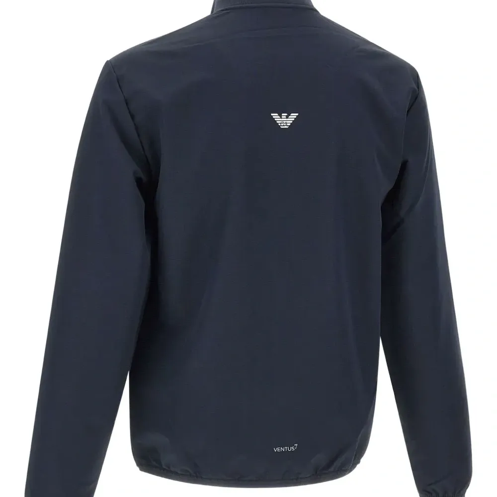 Толстовка на молнии с принтом-логотипом