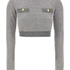 Вязаный свитер с пайетками Вязаный свитер с пайетками