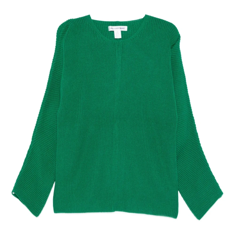 Джемпер в рубчик