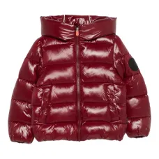 Стеганая куртка с капюшоном