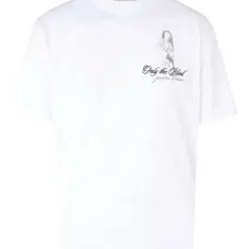 Футболка с узором "иней на цветах" Футболка с узором "иней на цветах"