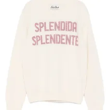 Свитер с круглым вырезом