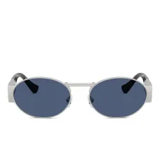 Круглые солнцезащитные очки с деталью Медузы Круглые солнцезащитные очки с деталью Медузы