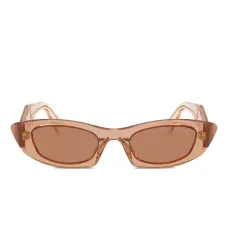 Солнцезащитные очки с овальной оправой