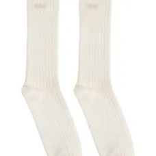 Рифлёные носки с вышитым логотипом Рифлёные носки с вышитым логотипом