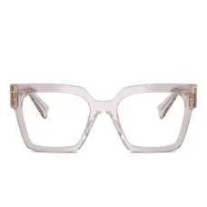 Очки в квадратной оправе с логотипом