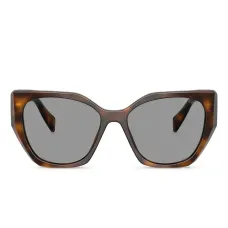 Солнцезащитные очки с геометрической оправой