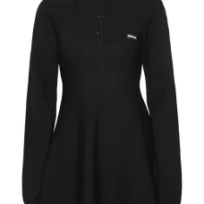 Платье мини с воротником поло Платье мини с воротником поло