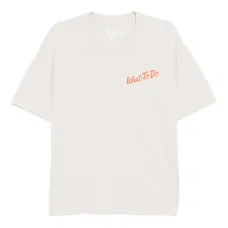 Футболка с принтом-слоганом