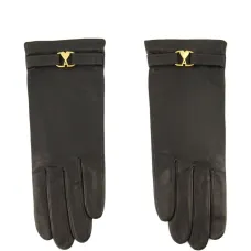 Перчатки с пряжкой