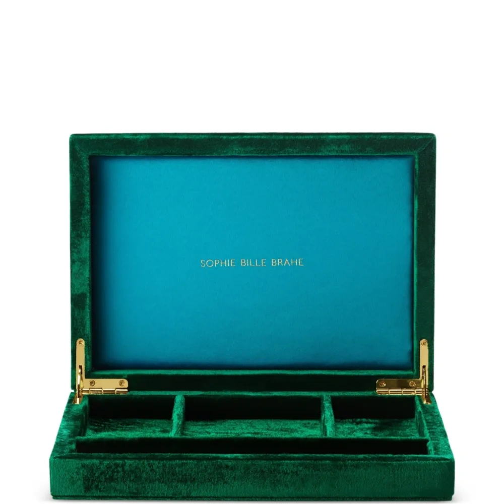 Бархатная шкатулка для украшений Trésor (21 x 15 см) Бархатная шкатулка для украшений Trésor (21 x 15 см)