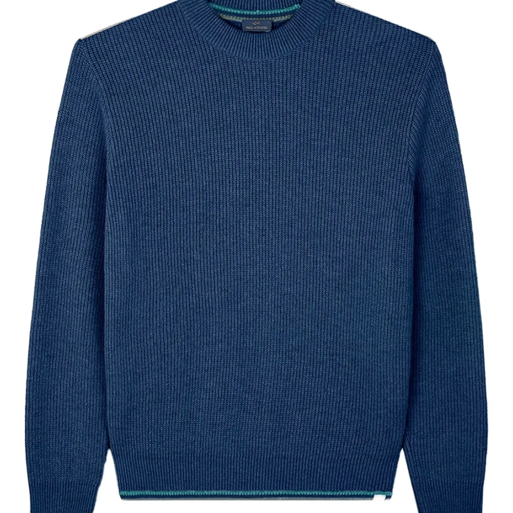 Свитер с круглым вырезом