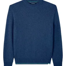 Свитер с круглым вырезом