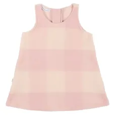 Платье в клетку без рукавов Платье в клетку без рукавов