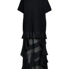 Прозрачное платье мини Imaille с оборками