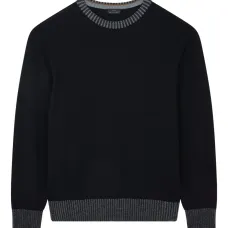 Свитер с круглым вырезом