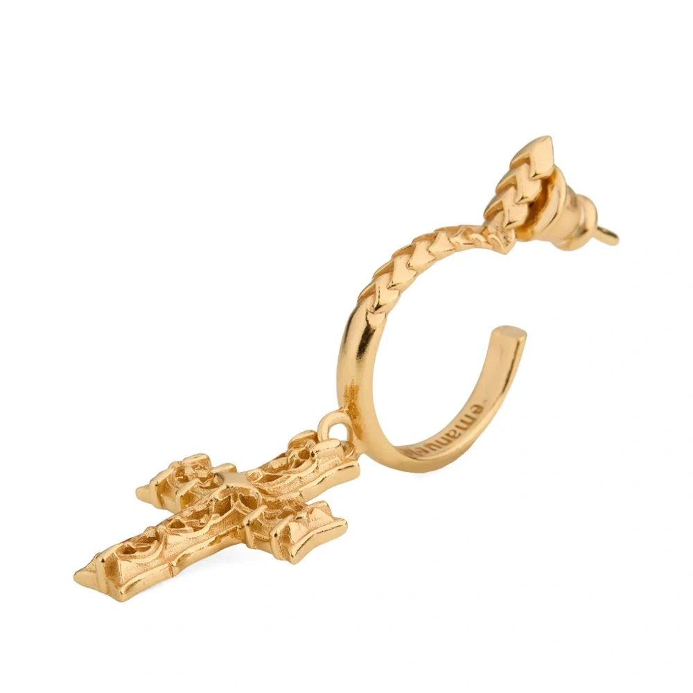 Серьга-крест Нотр-Дам