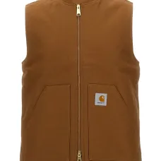 Хлопковый жилет на молнии