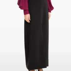 Юбка с разрезом