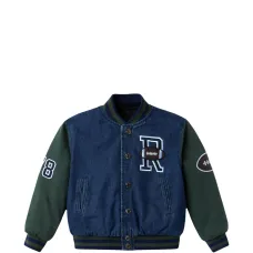 Бомбер на пуговицах