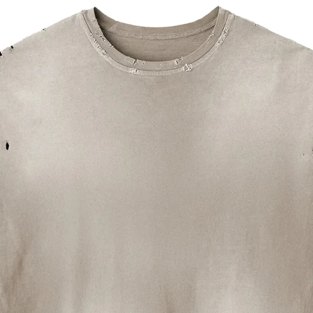 Футболка с эффектом состаривания