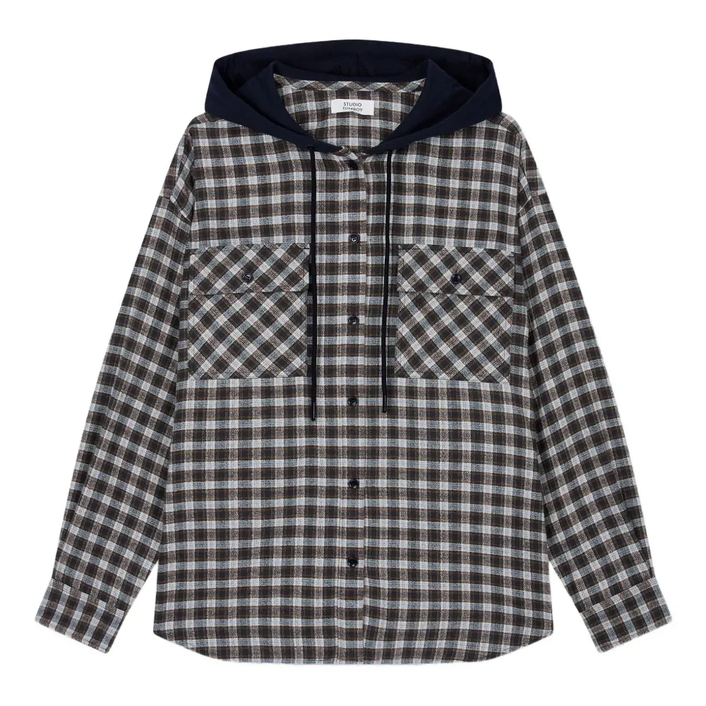 Худи в клетку