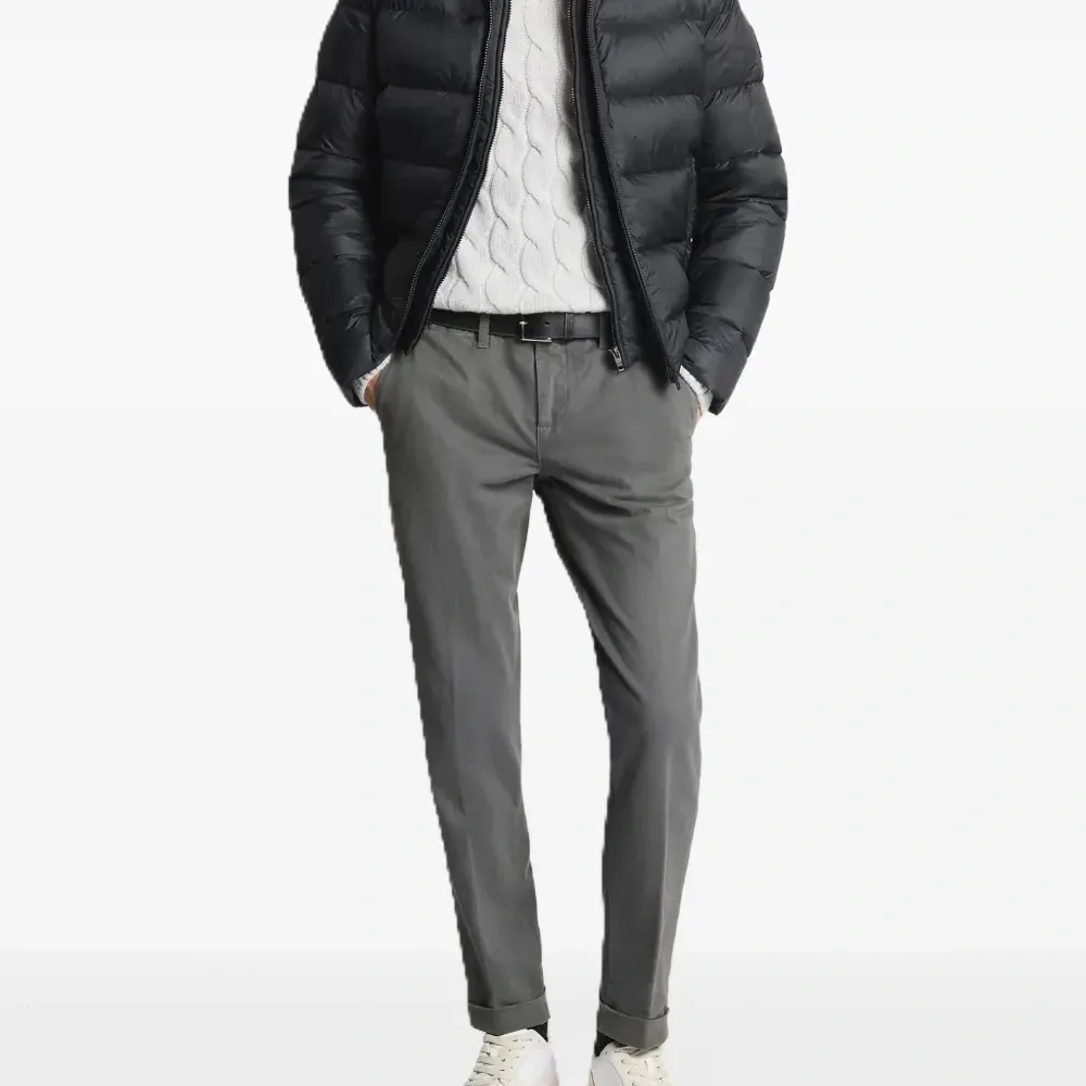 Брюки из габардина